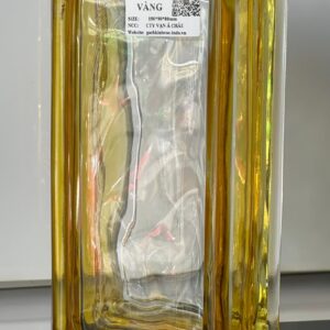 Gạch Kính Vân Mây Chữ Nhật Vàng