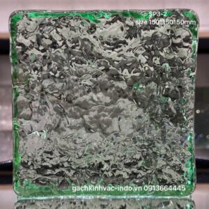 Gạch Kính Khối Đặc SP3-2 Xanh Lá
