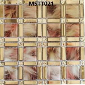 Gạch Mosaic Thủy tinh tĩnh điện MSTT 021